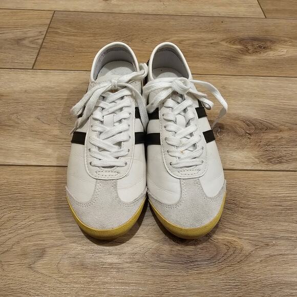 Gola Classics Women's Bullet Leather Sneakers Size 6 - Picture 2 of 7